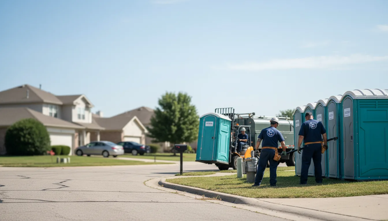 Porta Potty Rental in Charter Oak, IA near me